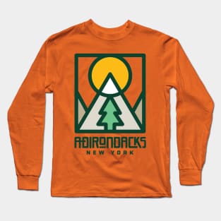 Adirondack Mountains New York Long Sleeve T-Shirt